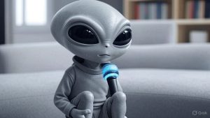 Gray Alien Youtuber